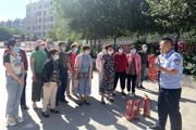 天北新區(qū)夏哈拉社區(qū)新時(shí)代文明實(shí)踐站組織開(kāi)展安全生產(chǎn)宣傳活動(dòng)