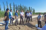 兵團高標準農(nóng)田建設(shè)專項調(diào)研組赴126團檢查指導(dǎo)工作