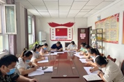 天北新區(qū)綠荷里社區(qū)組織學習貫徹《新型冠狀病毒肺炎防控方案解讀（第九版）》