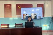 胡楊苑社區(qū)、師市駐二十連“訪惠聚”工作隊(duì)：學(xué)習(xí)王強(qiáng)先進(jìn)事跡 ,，汲取榜樣力量