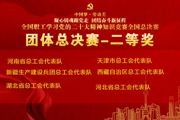 喜訊：師市總工會(huì)代表兵團(tuán)喜獲全國職工學(xué)習(xí)黨的二十大精神知識(shí)競賽全國二等獎(jiǎng)
