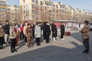 一三〇團(tuán)育才路社區(qū)開展地震應(yīng)急演練活動