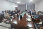 師市水文水資源管理中心與天泉水務(wù)交流對接地下水資源管理,、水資源費征收等工作